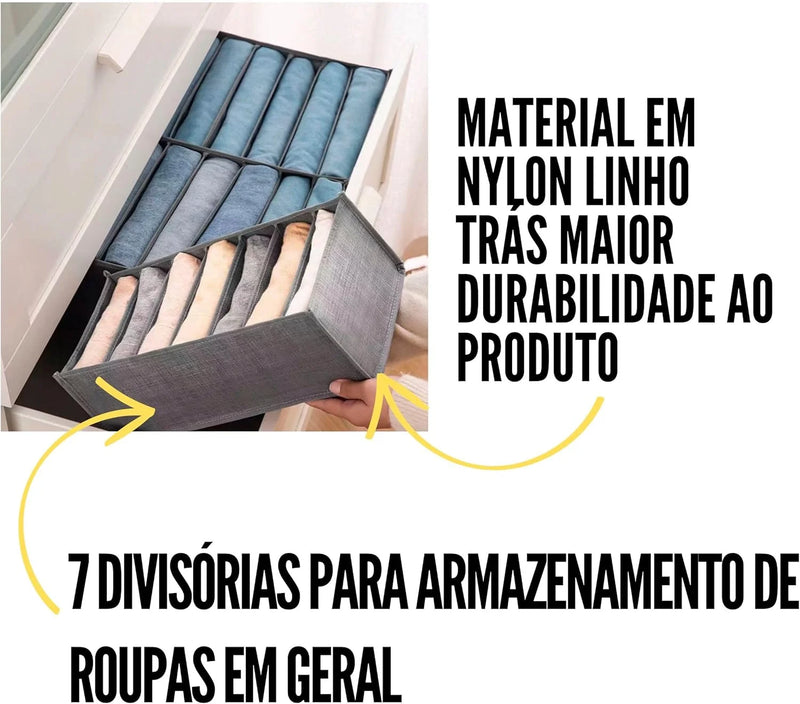 Organizador de Roupas 7 Divisões