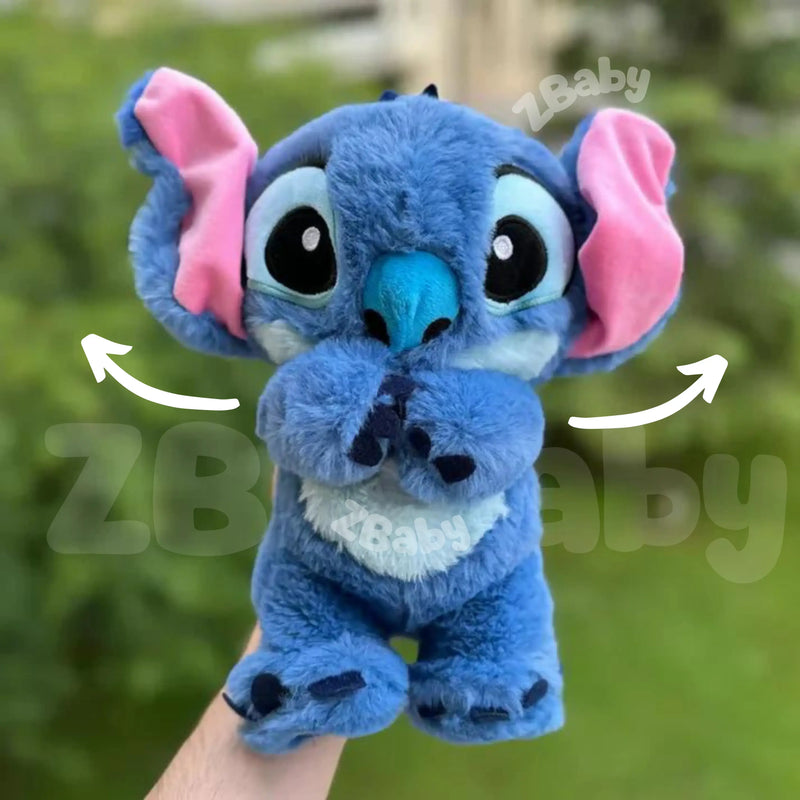 Stitch de Pelúcia que Respira e Acalma a Ansiedade para Dormir