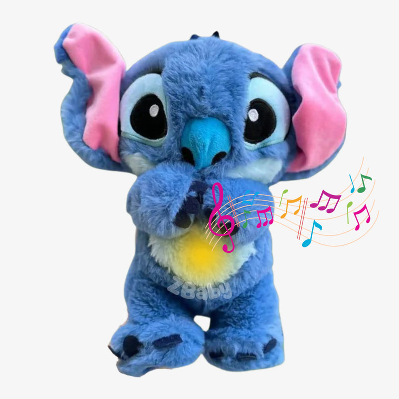 Stitch de Pelúcia que Respira e Acalma a Ansiedade para Dormir